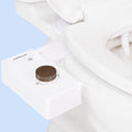 TUSHY Classic 3.0 Bidet Toilet Seat Attachment, Brushed Nickel | Non-Electric, Self Cleaning Water Sprayer, Adjustable Pressure Nozzle, Angle Control, Easy Home Installation|B08VS11Z1N