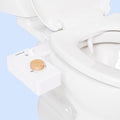 TUSHY Classic 3.0 Bidet Toilet Seat Attachment, Brushed Nickel | Non-Electric, Self Cleaning Water Sprayer, Adjustable Pressure Nozzle, Angle Control, Easy Home Installation|B08VS11Z1N
