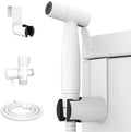 Arofa Handheld Bidet Sprayer, Bidet Attachment for Toilet, Brushed Nickel | Adjustabel Water Flow, Leak-Free Hose, 7/8