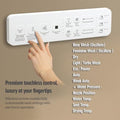 WLJBIDET Toilet Seat Bidet with Warm Water and Drying, O80KL - Elongated | Remote Control, Multiple Cleaning Modes, Adjustable Temperature, Soft Close Lid, LED Display, Nightlight|B0D5M7D9SV