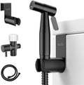 Arofa Handheld Bidet Sprayer, Bidet Attachment for Toilet, Brushed Nickel | Adjustabel Water Flow, Leak-Free Hose, 7/8