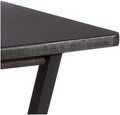 Amazon Basics Portable Foldable TV Tray Table with Storage Rack, Space-Saving Design, 15