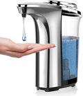 Automatic Soap Dispenser, 17oz Touchless Liquid Dish Soap Dispenser Kitchen | 500ml, Infrared Sensor, 5 Adjustable Soap Levels, Hand Dispenser for Bathroom Kitchen Sink, Battery Operated|B09NVGSSC2