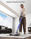 Cordless Vacuum Cleaner, Upgraded 650W 55KPA 70Mins Cordless Stick Vacuum Cleaner with Self-Standing and Touch Screen, Anti-tangle Wireless Vacumm, Vacuum Cleaners for Home/Pet Hair/Carpets/Floors|B0F1N21NKM