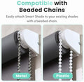 Roller SmartShade Driver, Remote Control & WiFi Dongle | Automate Existing Blinds, Beaded Window Shade Compatible Up to 4x5ft, Rechargeable Battery, Hands Free Voice Control|B0FRZH12K5