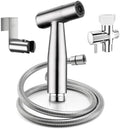 Arofa Handheld Bidet Sprayer, Bidet Attachment for Toilet, Brushed Nickel | Adjustabel Water Flow, Leak-Free Hose, 7/8