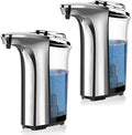 Automatic Soap Dispenser, 17oz Touchless Liquid Dish Soap Dispenser Kitchen | 500ml, Infrared Sensor, 5 Adjustable Soap Levels, Hand Dispenser for Bathroom Kitchen Sink, Battery Operated|B09NVGSSC2