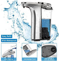 Automatic Soap Dispenser, 17oz Touchless Liquid Dish Soap Dispenser Kitchen | 500ml, Infrared Sensor, 5 Adjustable Soap Levels, Hand Dispenser for Bathroom Kitchen Sink, Battery Operated|B09NVGSSC2