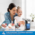 Automatic Soap Dispenser, 17oz Touchless Liquid Dish Soap Dispenser Kitchen | 500ml, Infrared Sensor, 5 Adjustable Soap Levels, Hand Dispenser for Bathroom Kitchen Sink, Battery Operated|B09NVGSSC2
